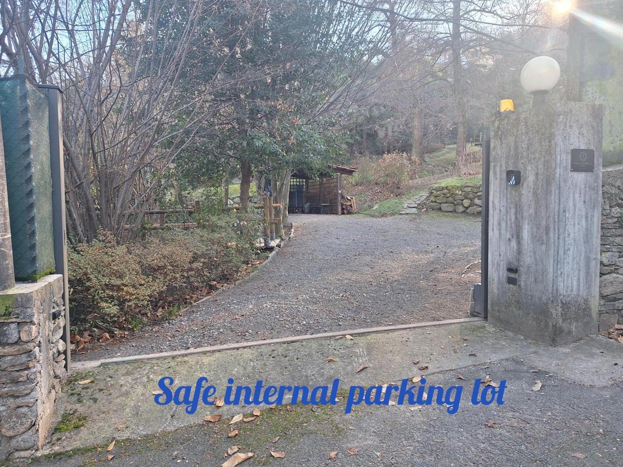 La Dependance Immersa Nel Parco Della Villa Isabella สเตรซา ภายนอก รูปภาพ