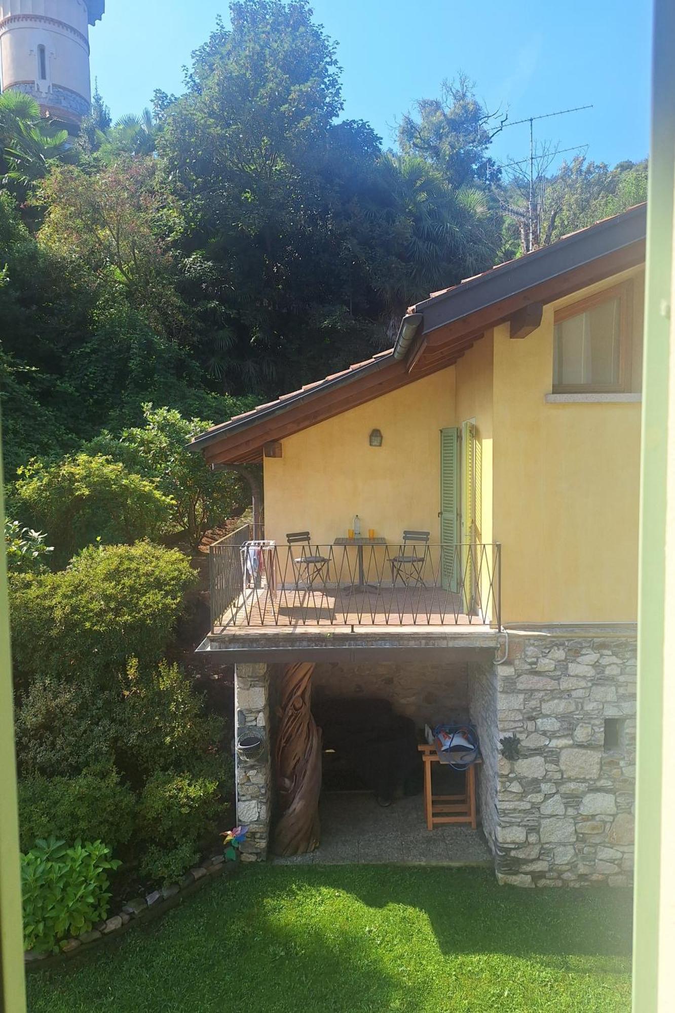 La Dependance Immersa Nel Parco Della Villa Isabella สเตรซา ภายนอก รูปภาพ
